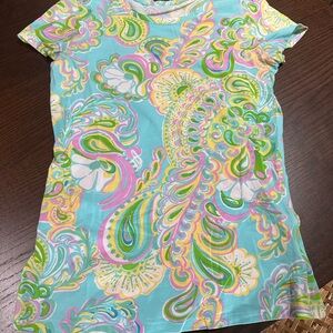 Lilly Pulitzer Vibrant Paisley Short Sleeve Tee